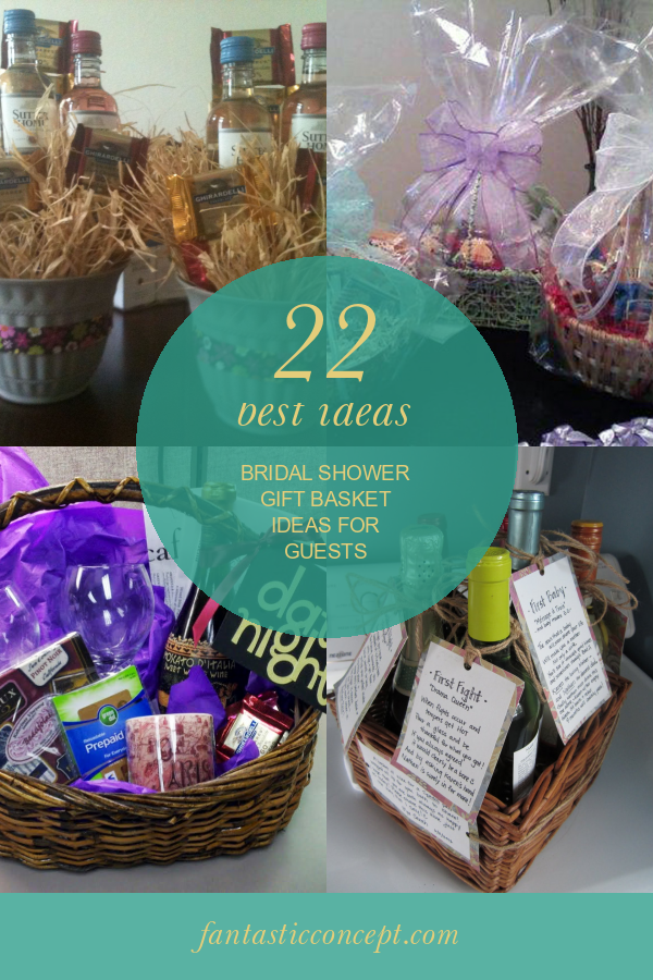 22 Best Ideas Bridal Shower Gift Basket Ideas for Guests Home, Family
